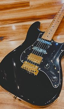 JS400 BKG HSS Ceramic pickups solid basswood body 22 frets roasted maple neck 2 point tremolo gold hardware Free Standard Setup