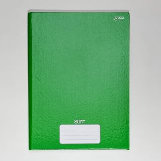 Caderno Brochurão C. D. 96 Fls. Stiff Verde - Jandaia