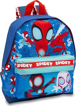 Marvel Spidey And His Amazing Friends Kids Backpack Boys & Girls Rucksack | Spiderman Childrens School Bag