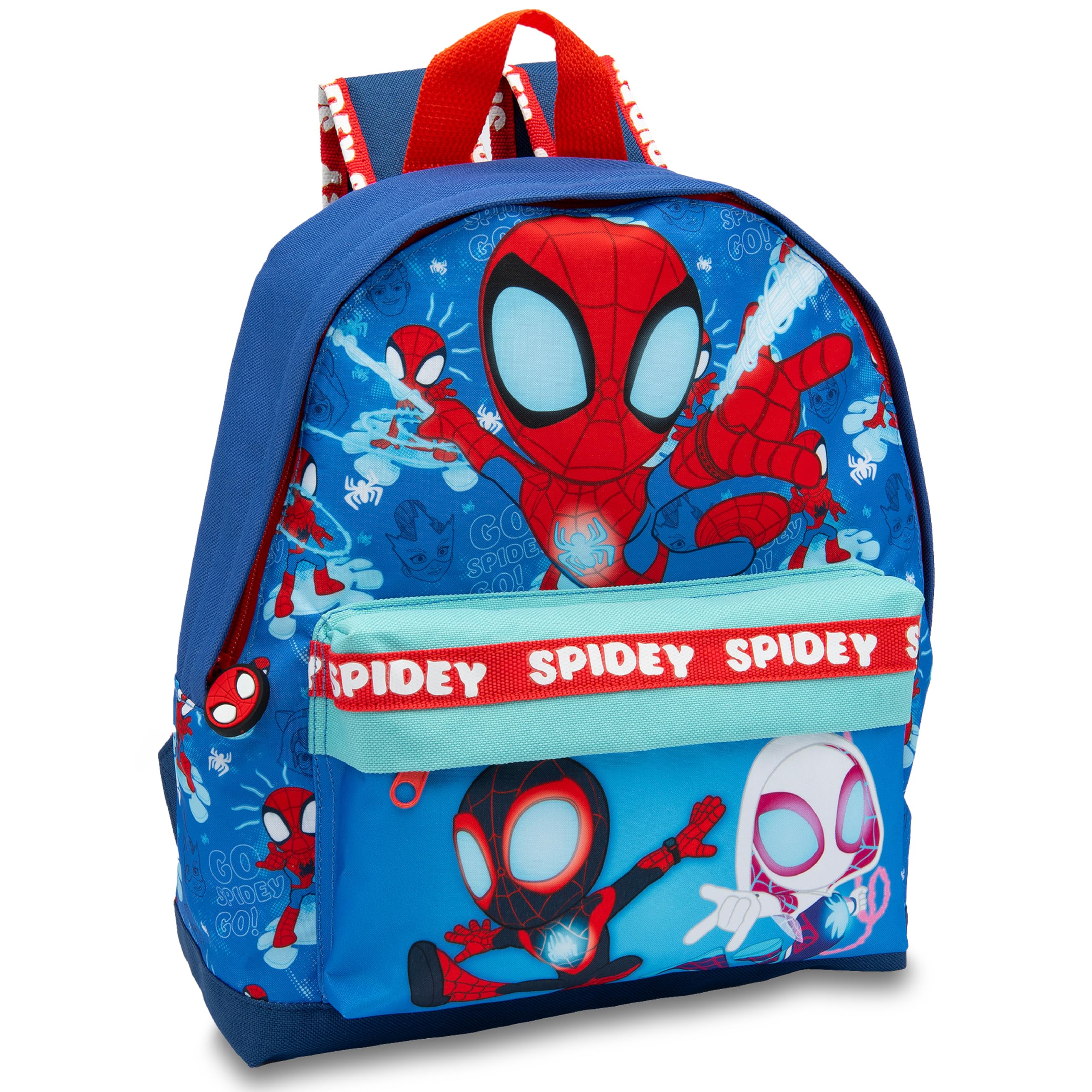 Marvel Boys Blue Spidey And His Amazing Friends Kids Backpack Spiderman Childrens School Bag & Girls Rucksack