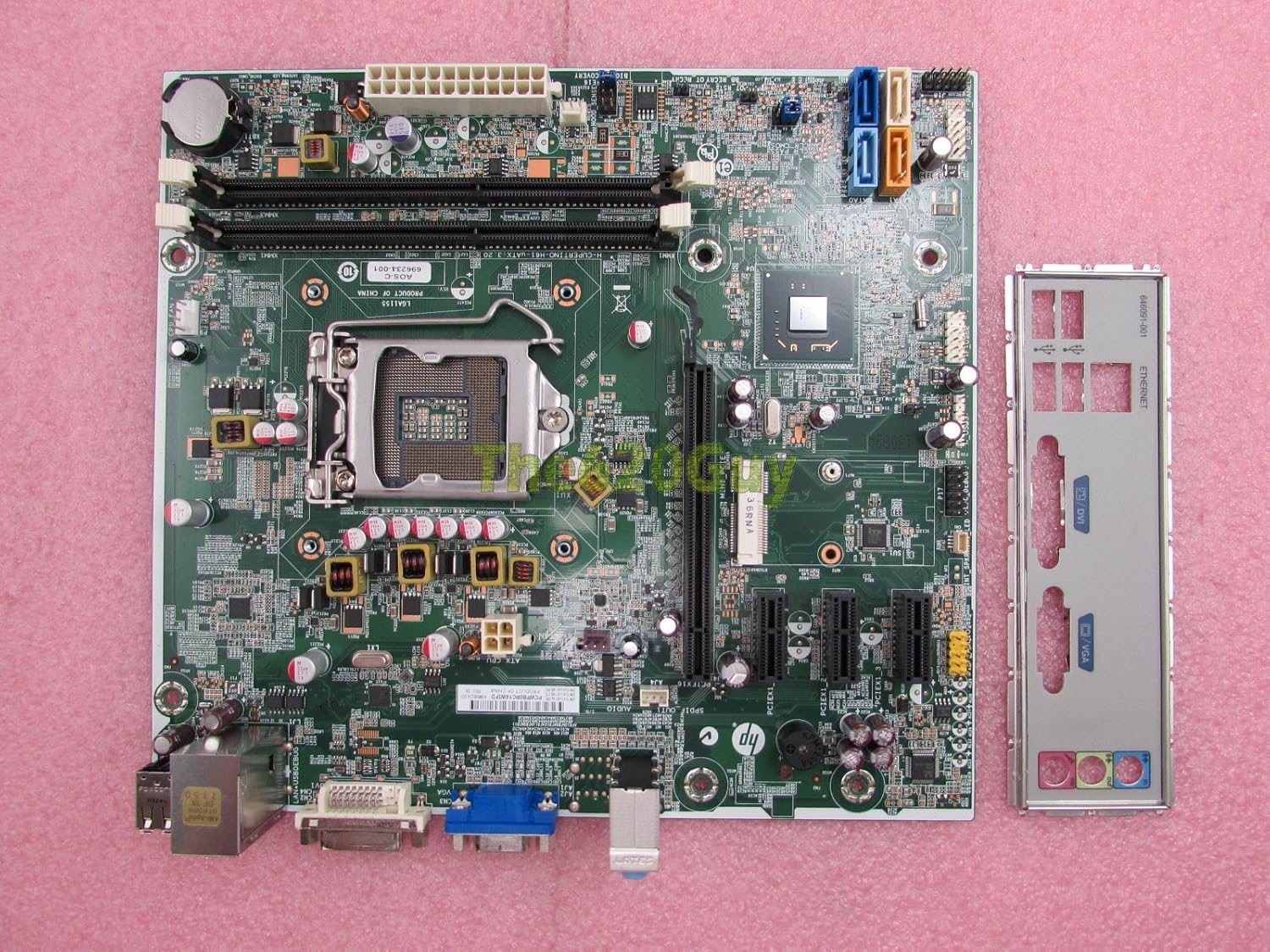 HP I/O Shield For Pro 3500 Desktop Motherboards - 696234-001 - Foto 2