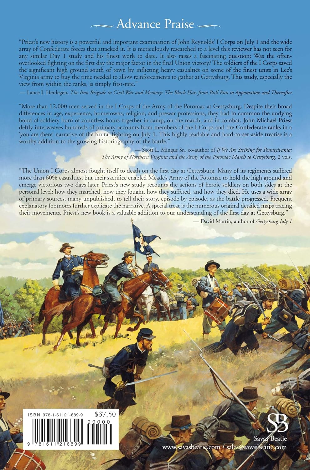 “Strong Men of the Regiment Sobbed Like Children”: John Reynolds’ I Corps at Gettysburg on July 1, 1863 (Savas Beatie Essential Gettysburg)