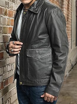 Jokird Men's Raiders of The Lost Ark Distressed Brown Leather