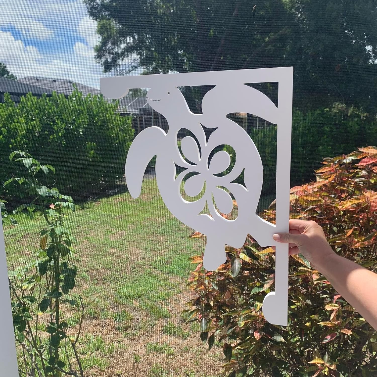 Turtle Tattoo Style Mailbox Bracket. Large. Long Lasting & Fabulous!