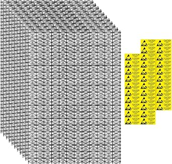 30 PCS Extra Large ESD Anti Static Bags with Anti-Static Labels 16 x 24 Inch Open Top Shielding Protection for Motherboard Video Card LCD Electronic Components