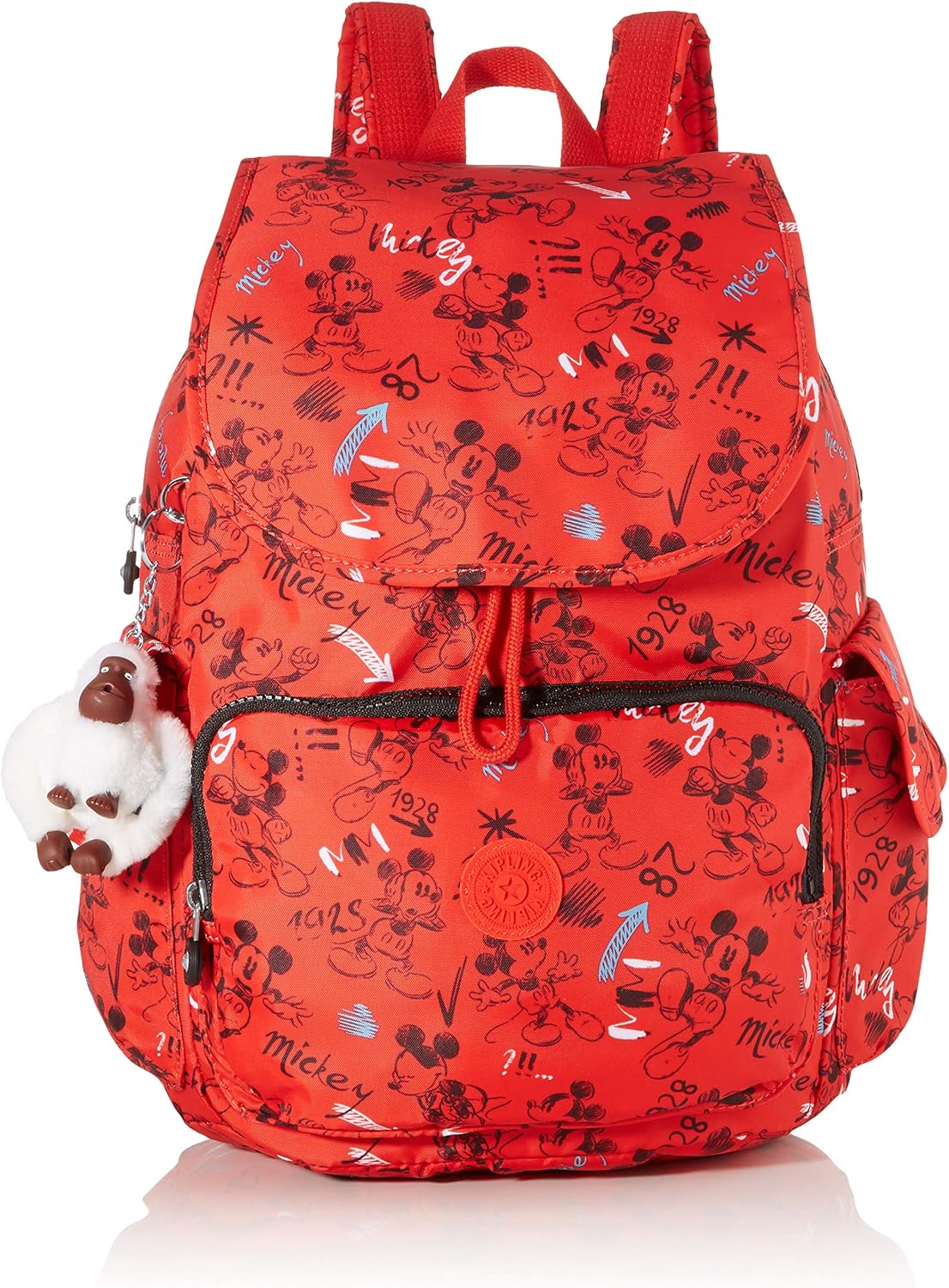 Kipling Backpack, Multicolour (Sketch Red)