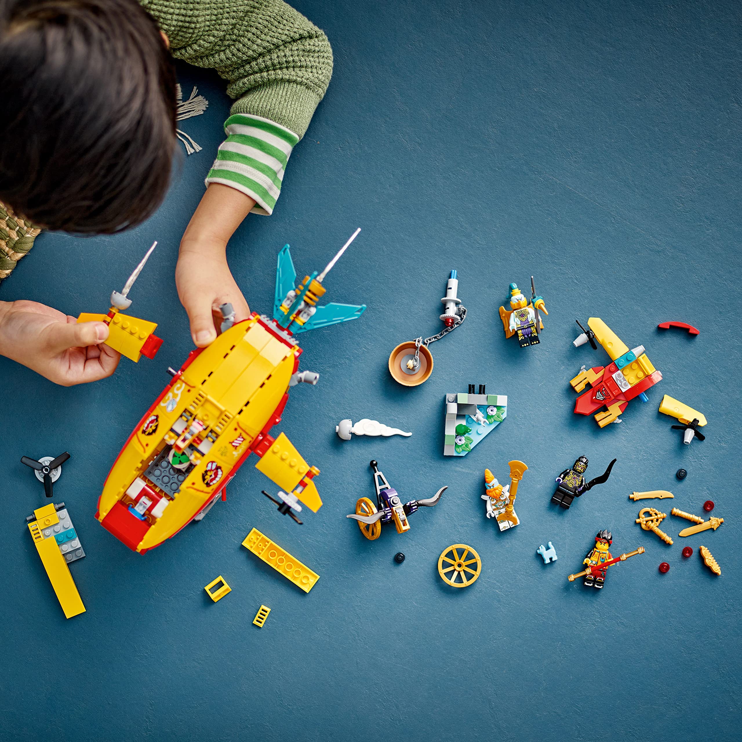Amazon.com: LEGO 80046 Monkie Kids wolkenluchtschip - Nieuw