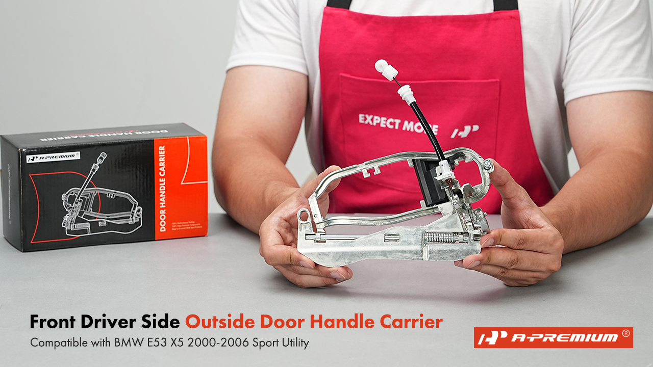 Amazon.com: A-Premium Outside Door Handle Carrier Compatible with