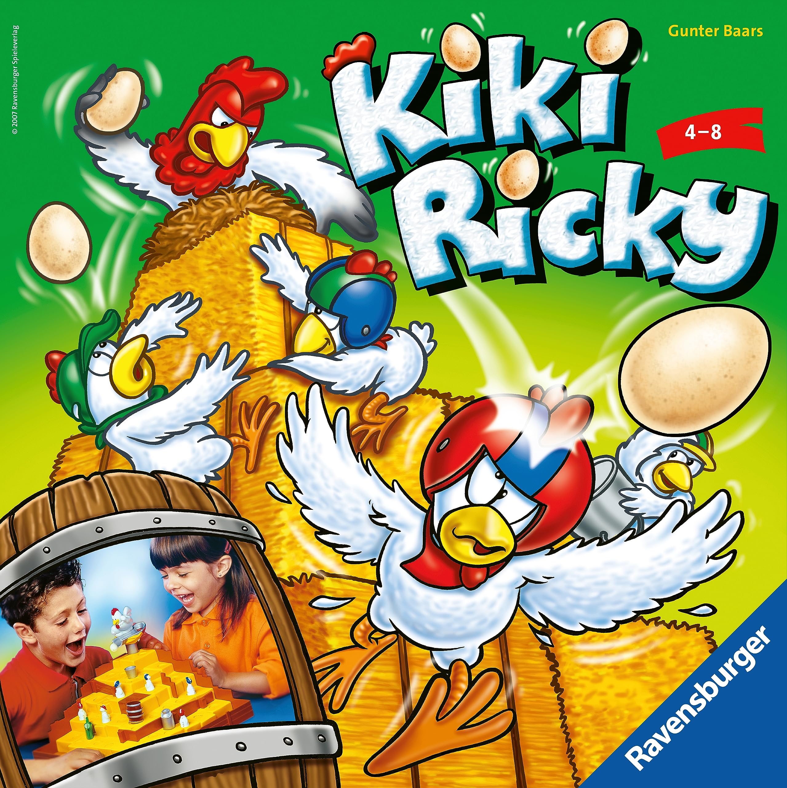 Ravensburger Jeu de Plateau Kiki Ricky en