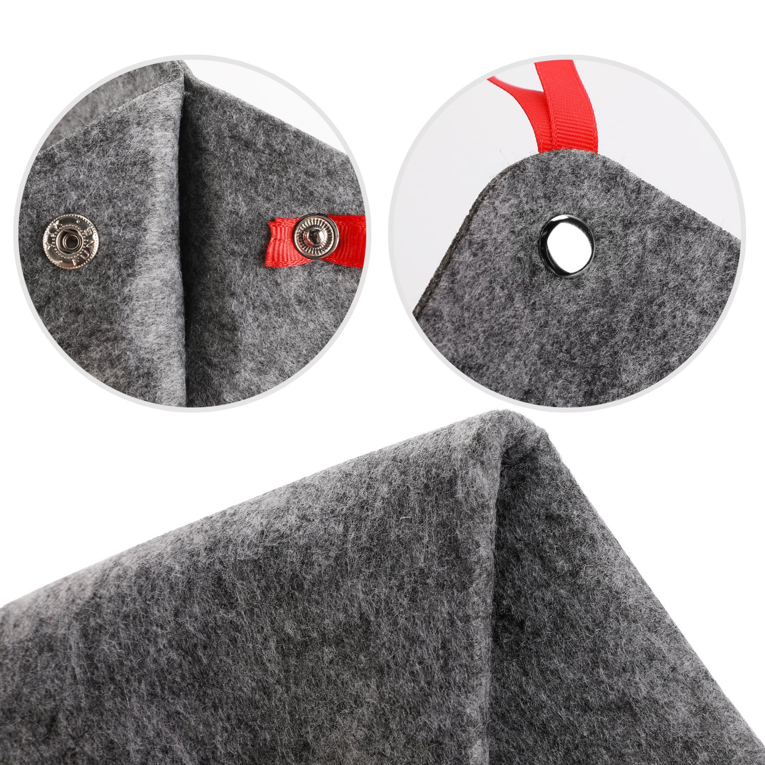 3 Custodie Per Occhiali In Feltro - Morbide, Portatili, Per Occhiali Da Sole O Vista - Foto 14