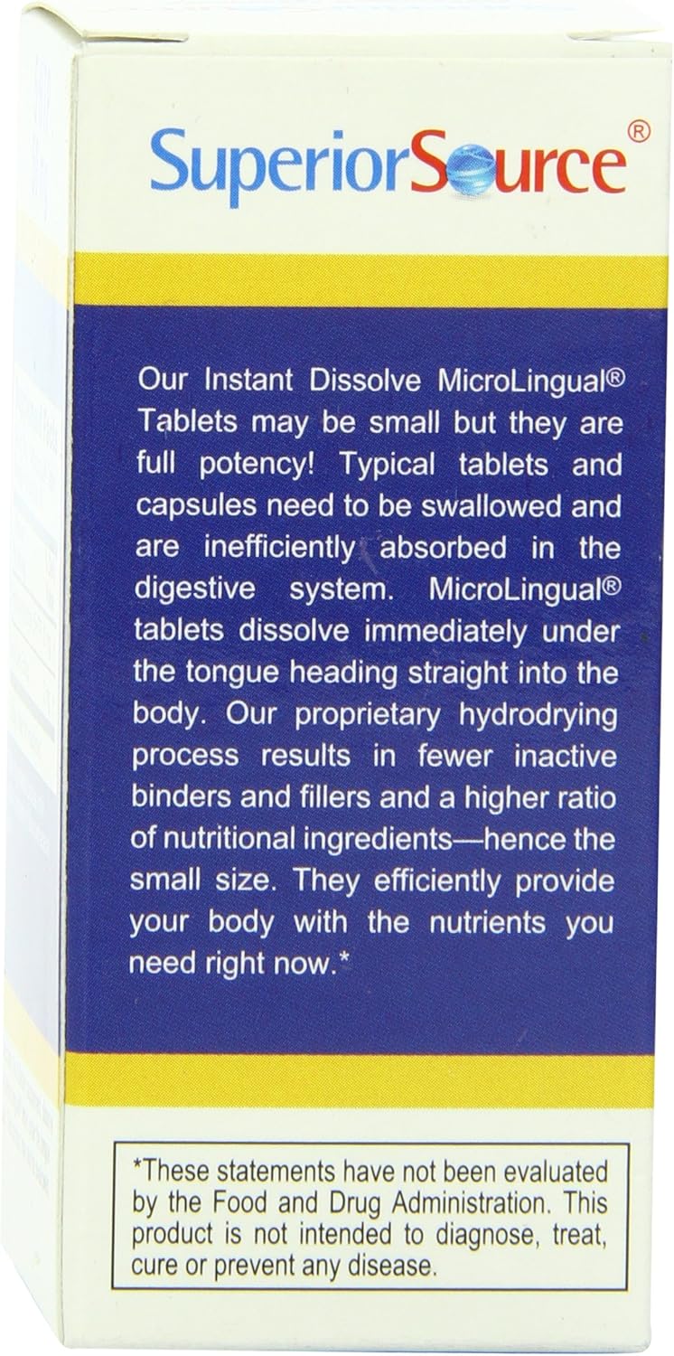 Superior Source 5-HTP Nutritional Supplements, 50 mg, 60 Count : Health & Household