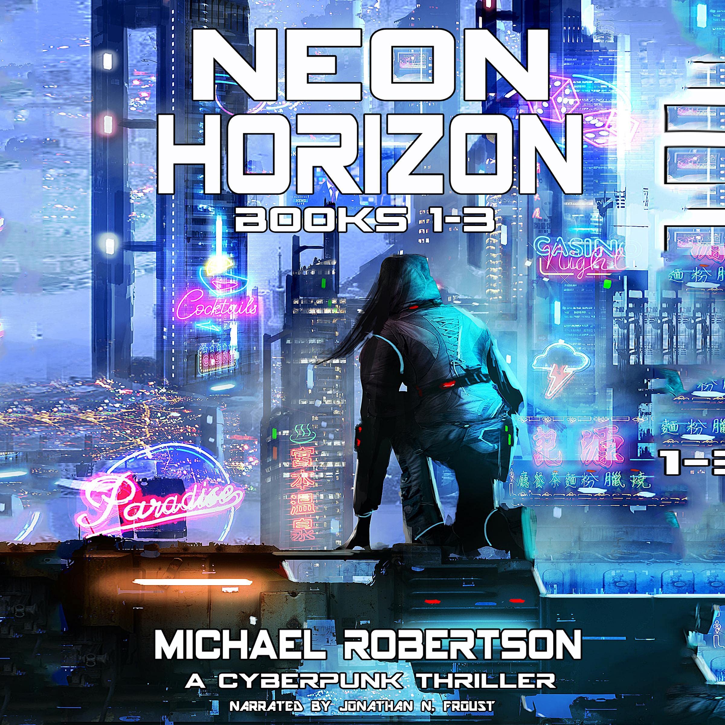 Cover art for Neon Horizon, Books 1-3 Box Set