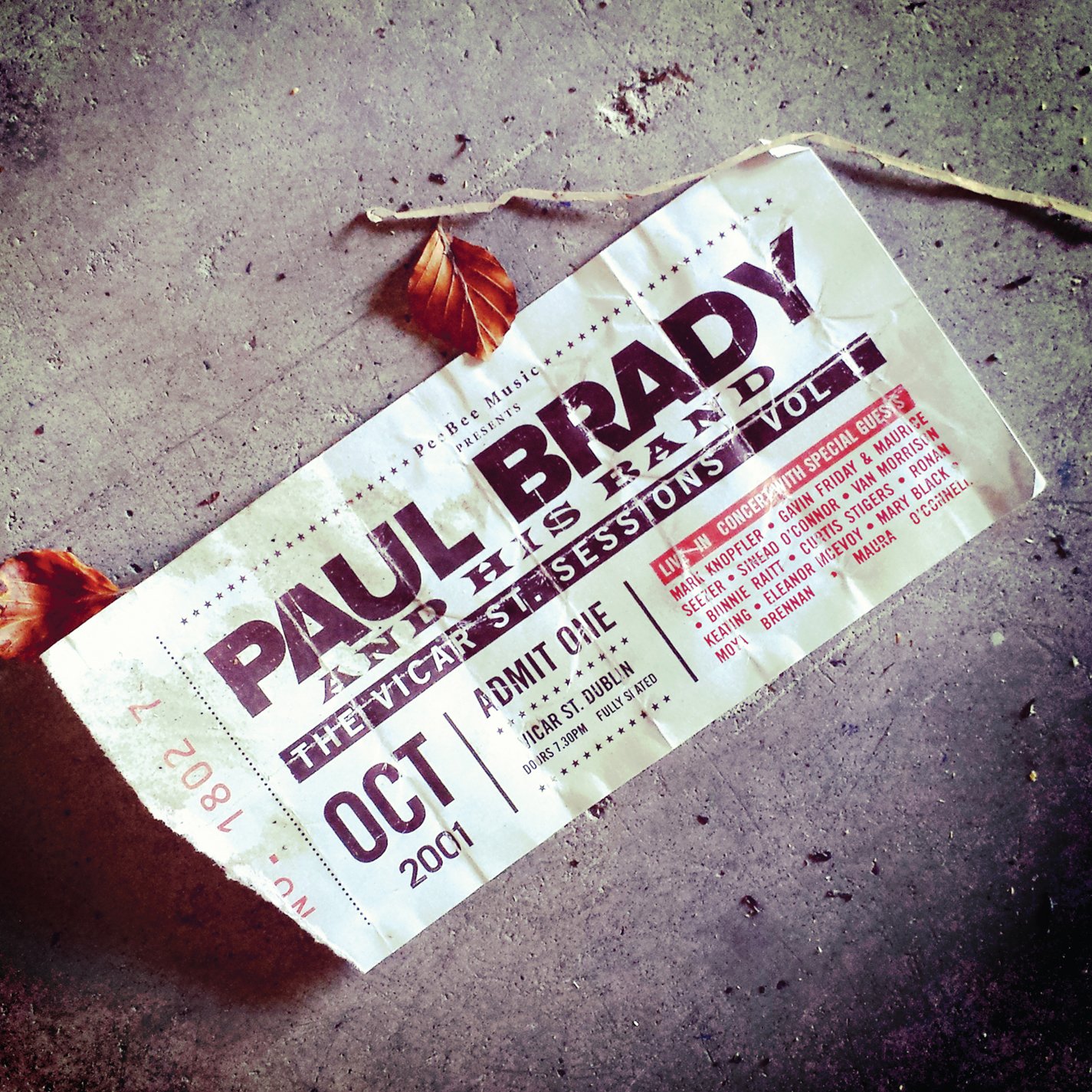 Paul Brady - The Vicar St. Sessions - Volume 1 CD Album - Used