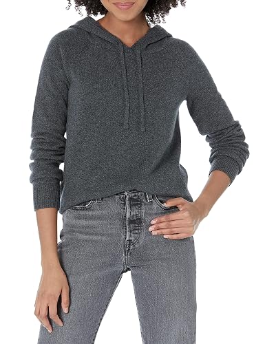 Amazon Essentials Women's Soft Touch Long Sleeve Hooded Pullover Sweater