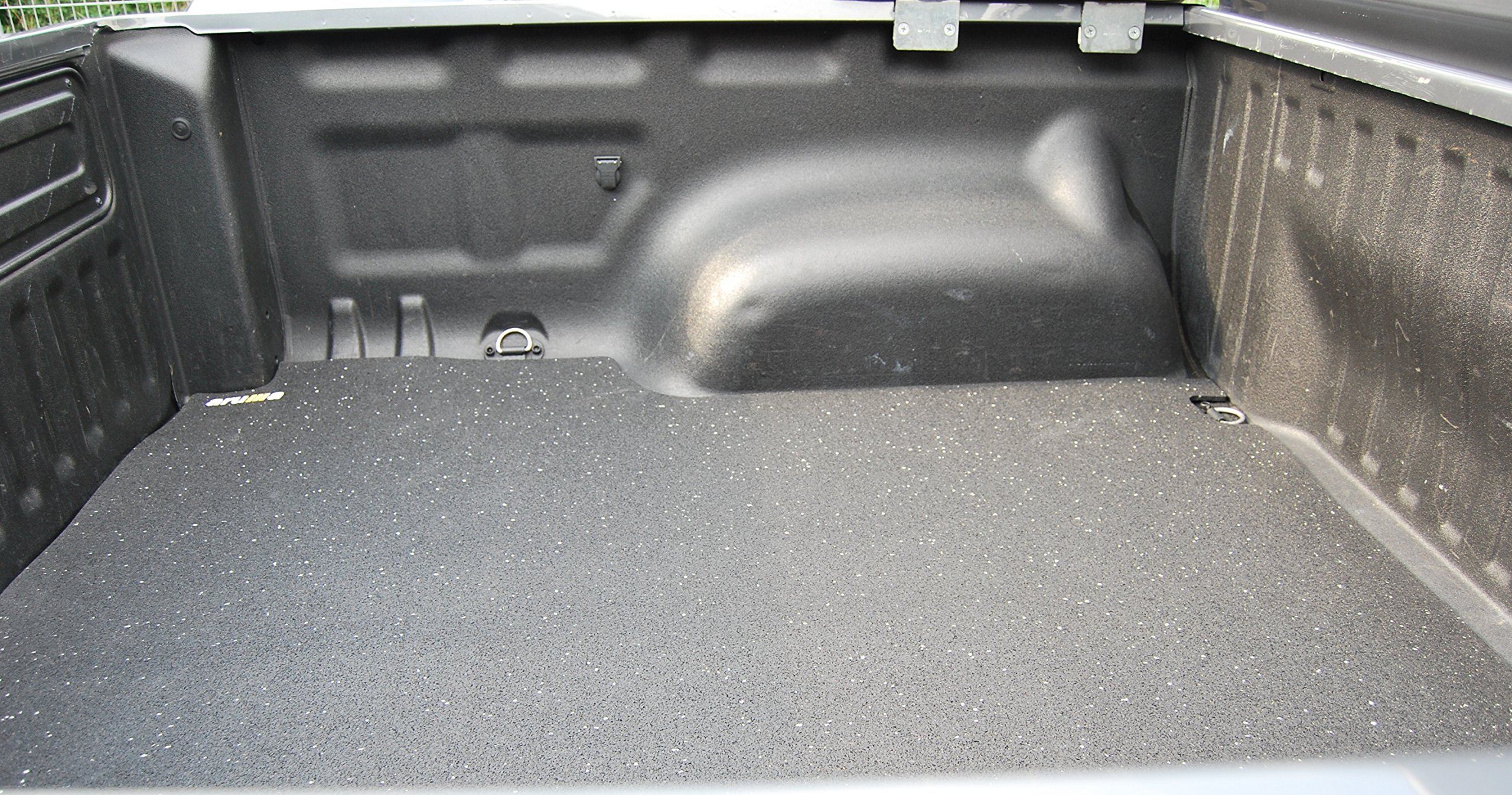 aruma® Antirutschmatte Laderaummatte kompatibel für VW Amarok Doppelkabine, original Zurrösen nutzbar, mit original Laderaumwanne gemessen ab Baujahr 01/2010-01/2023