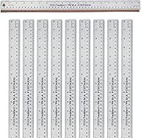 Vista 16 de Regla de metal de precisión Breman de 36 pulgadas con respaldo de corcho – Regla de borde recto de acero inoxidable, flexible, antideslizante