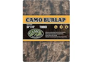 Durable Camo Burlap for Enhanced Hunting Concealment