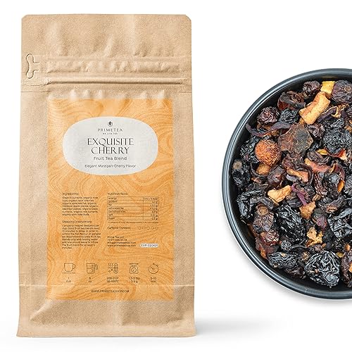 Vista 37 de Prime Tea Mango Mambo – Exquisita fruta tisana, hojas sueltas orgánicas de primera calidad, deliciosa mezcla de té de hierbas, natural y vegano, sin