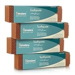 Himalaya Botanique Original Neem & Pomegranate Botanical Toothpaste, Fights Plaque, Brightens Teeth, Fluoride Free, No Artificial Flavors, SLS Free, Cruelty Free, Foaming, Mint Flavor, 5.29 Oz, 4 Pack