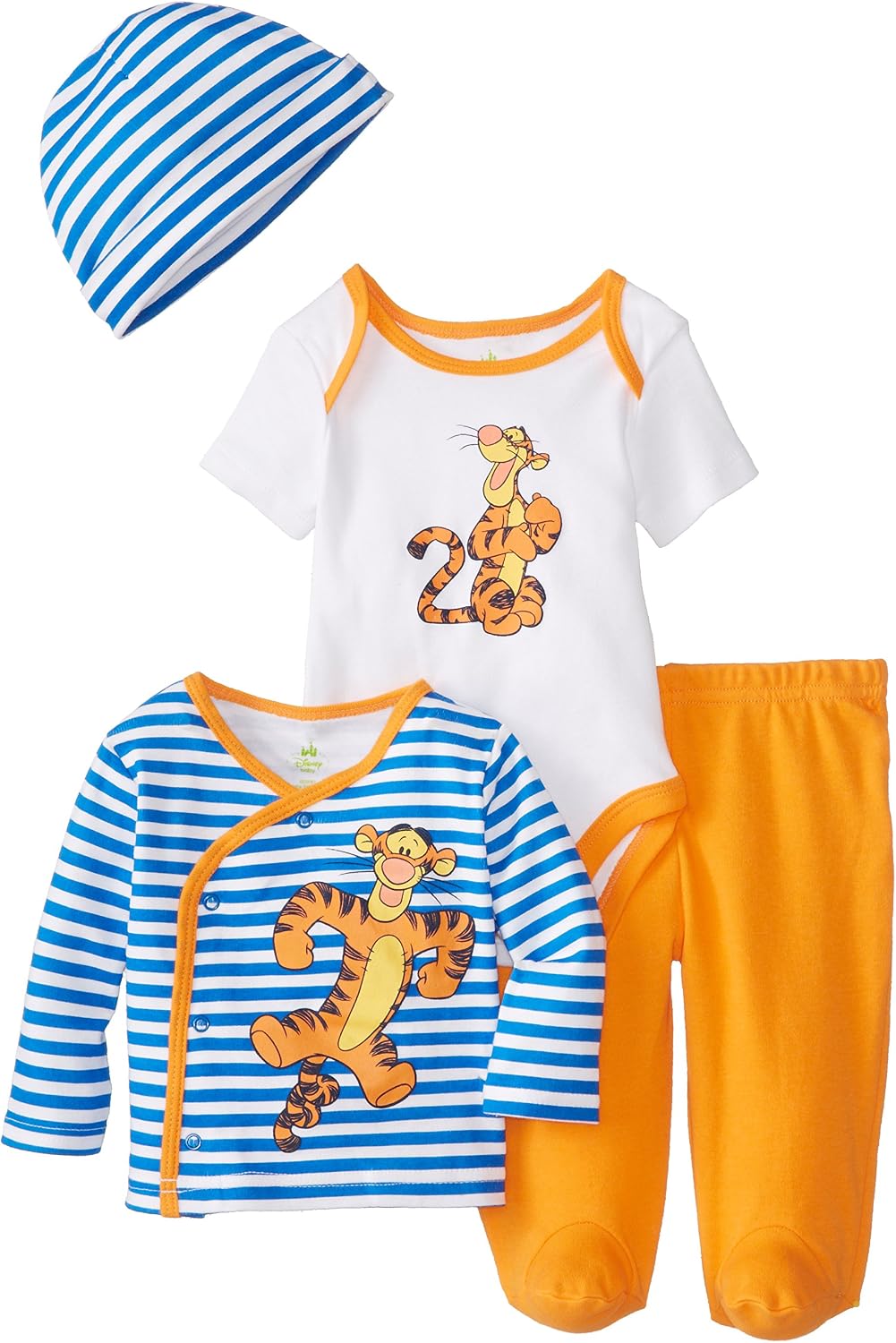 Disney Baby-Boys Tigger 4 Piece Gift Set