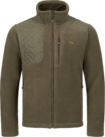 Blaser Mens Fleece Jacket Jonathan mud X-Large Brown