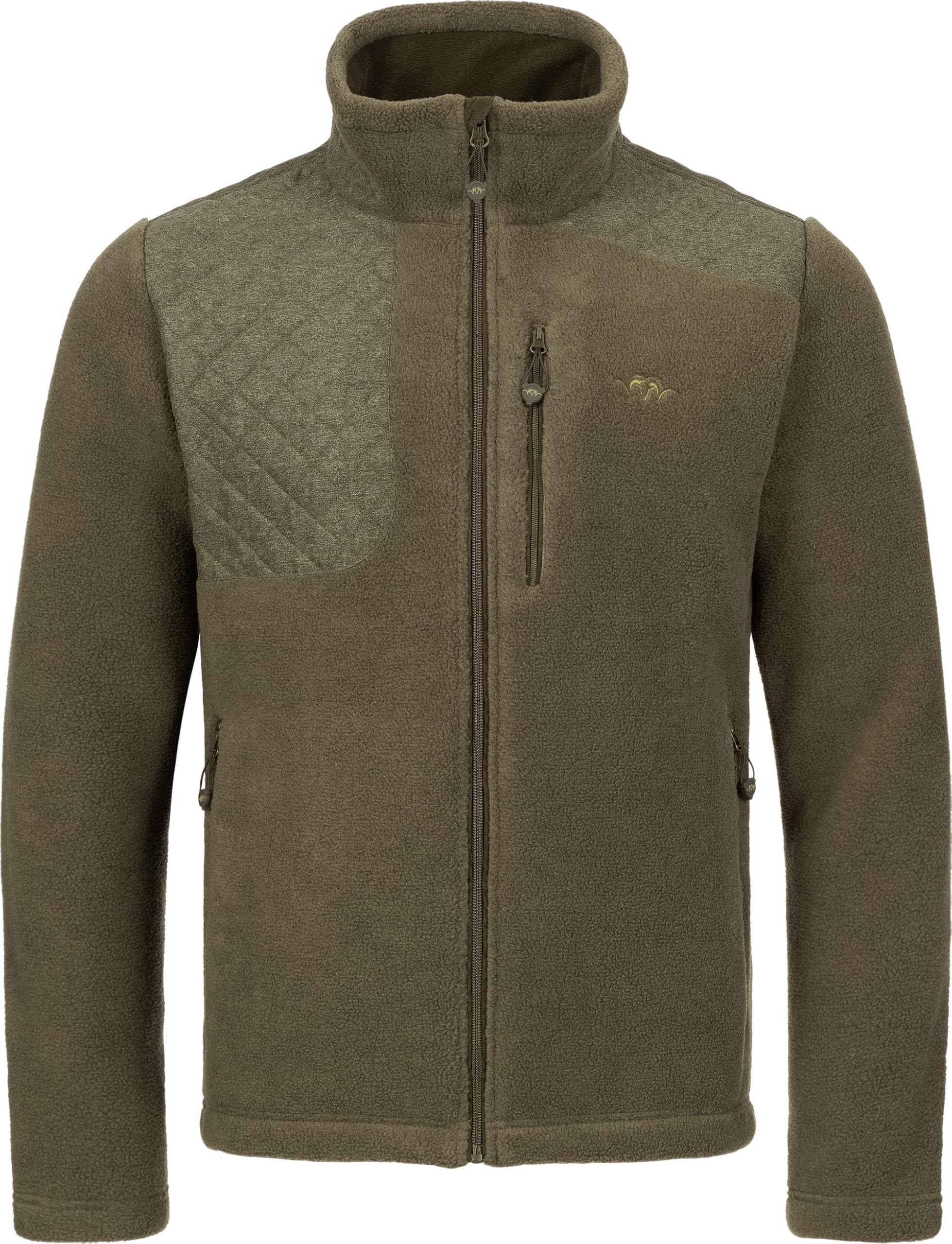 Forro polar Blaser Jonathan mud con acabados premium de abrigo 5