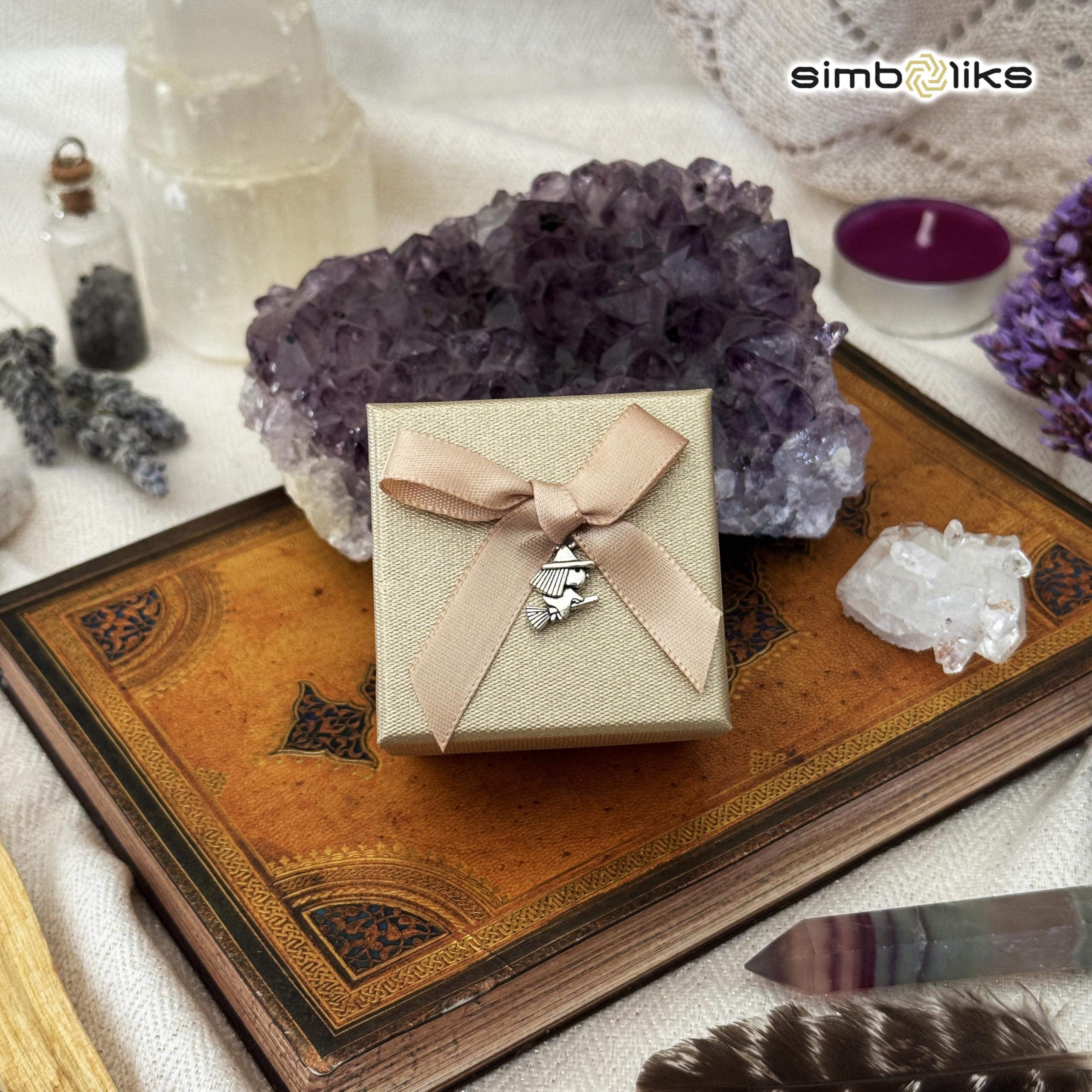SIMBOLIKS Tetragrammaton anillo Ajustable Tetragramaton Pentáculo Pentagrama Amuleto de buena suerte anillo ajustable para hombre eficaz para combatir el mal del ojo, las envidias, entidades negativas