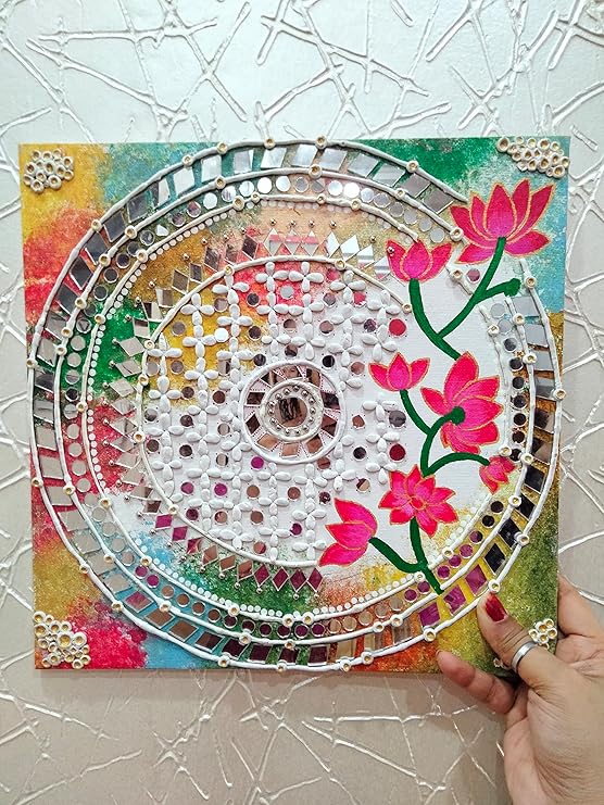 Udipti lippan Art Painting made on Mdf board canv Amazon.in Home