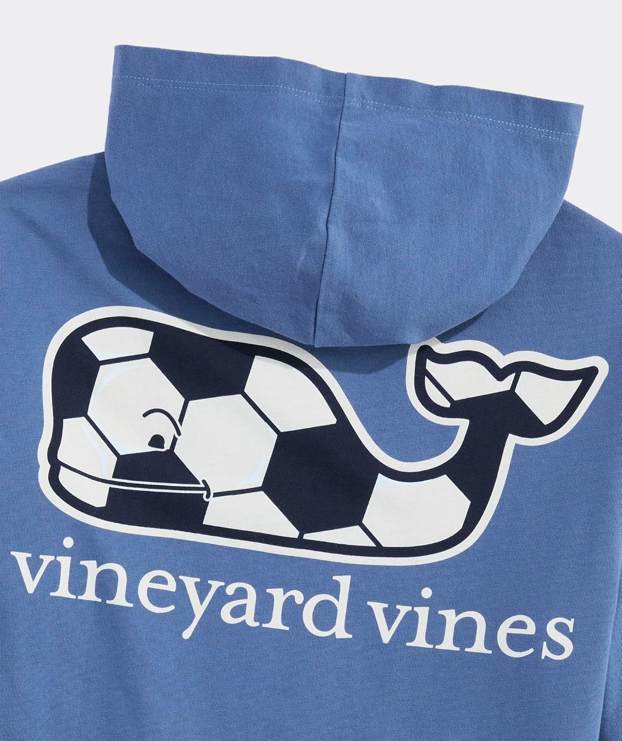 vineyard vines Boys' Boys' Soccer Whale Long-sleeve Hoodie Tee