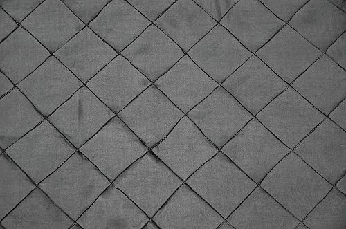 Miniatura 5 de The Yard - Pintuck de tela de tafetán de 4 x 4 pulgadas, diamante de 55 pulgadas de ancho, vendido por The Yard (azul bebé)