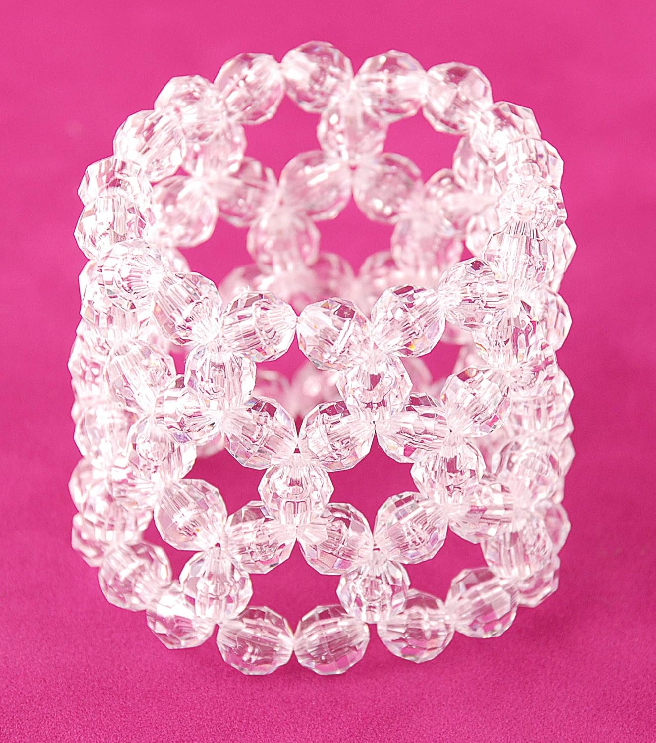 The Beadery 8mm Faceted Bead in Crystal, Small, 900-Pieces - Image 2