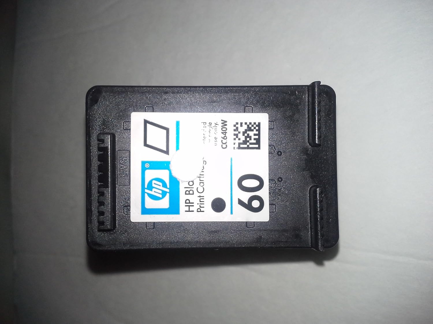 HP 60 Black Ink Cartridge Works with DeskJet D1660, D2500