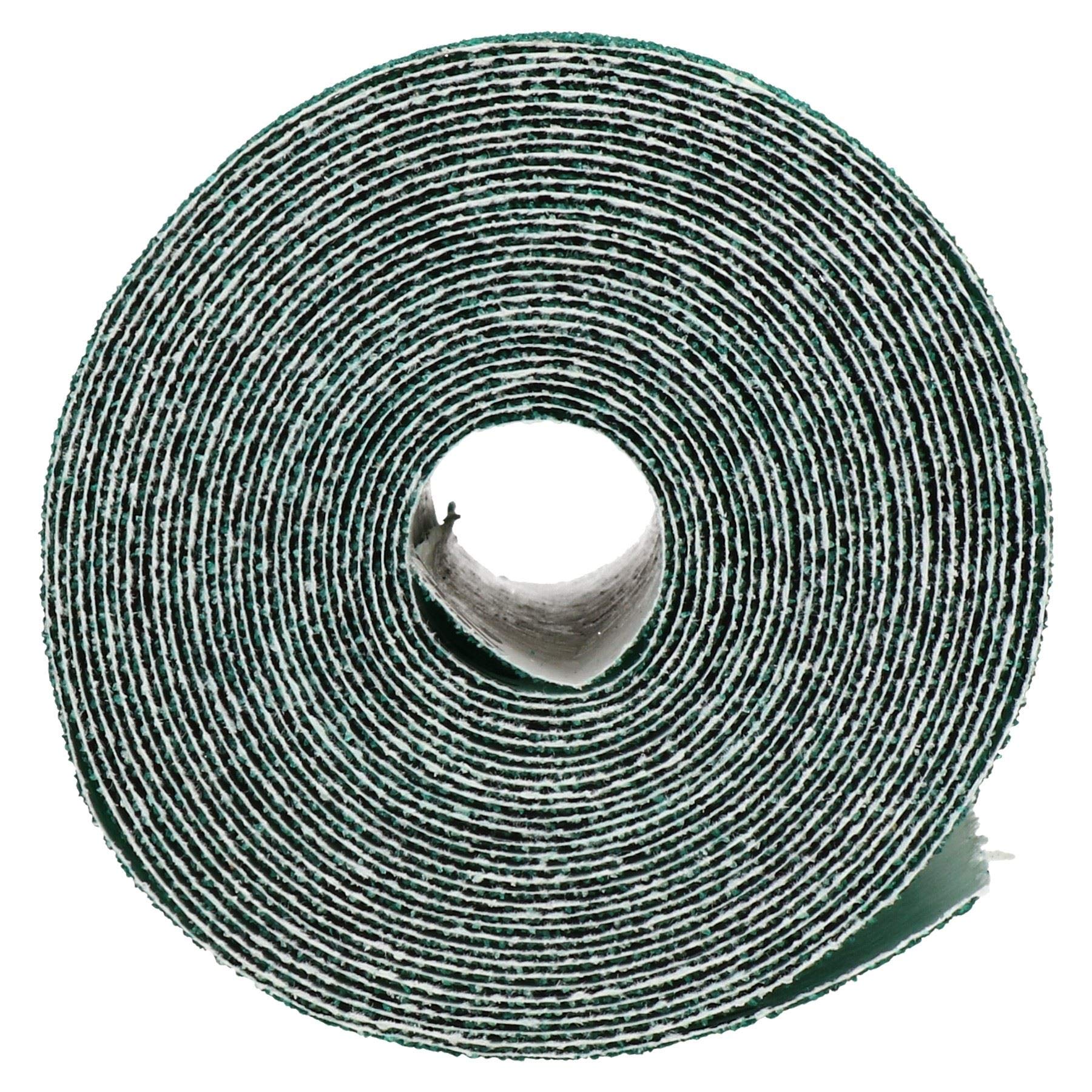 Rotolo di carta abrasiva in ossido di alluminio, 5 m x 115 mm, grana 40, 10 rotoli