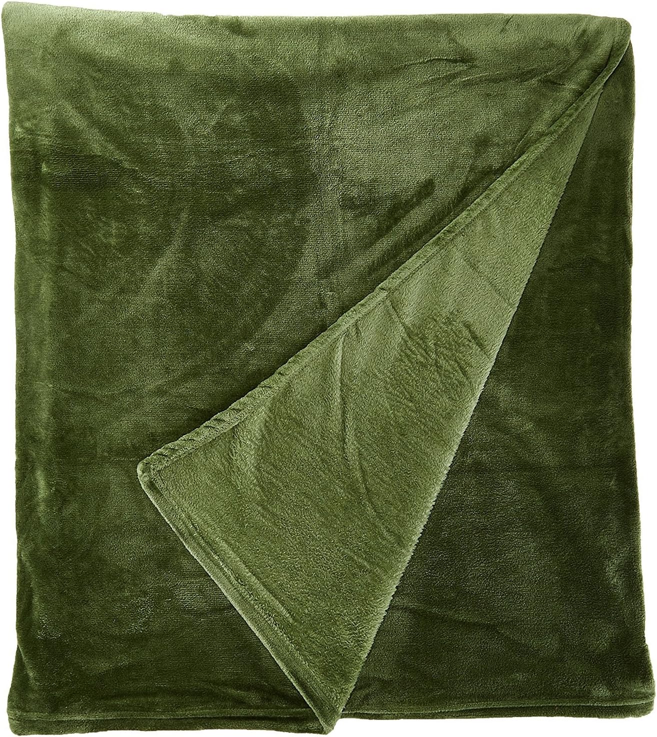 Elegant Comfort Micro-Fleece Ultra Plush Luxury Solid Blanket, King, Gold