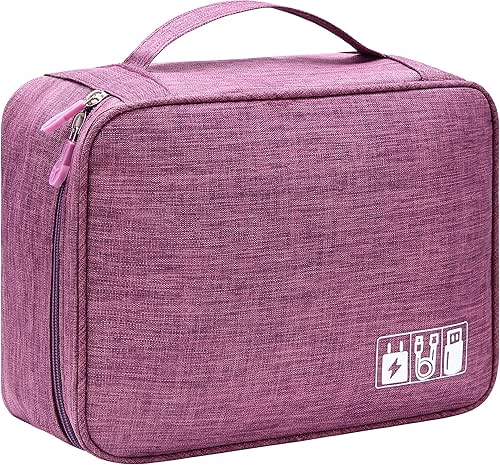 VOCUS Electronics Organizer Travel Cable Organizer Bag for Electronics Accessories,