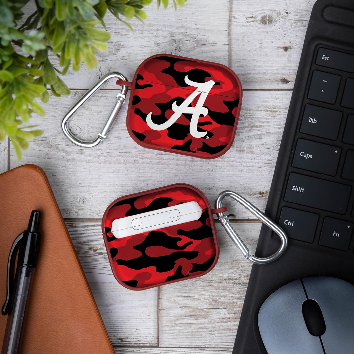 Affinity Bands Alabama Crimson Tide HDX Case Cover Compatible with Apple AirPods Generation 3 (Camo)