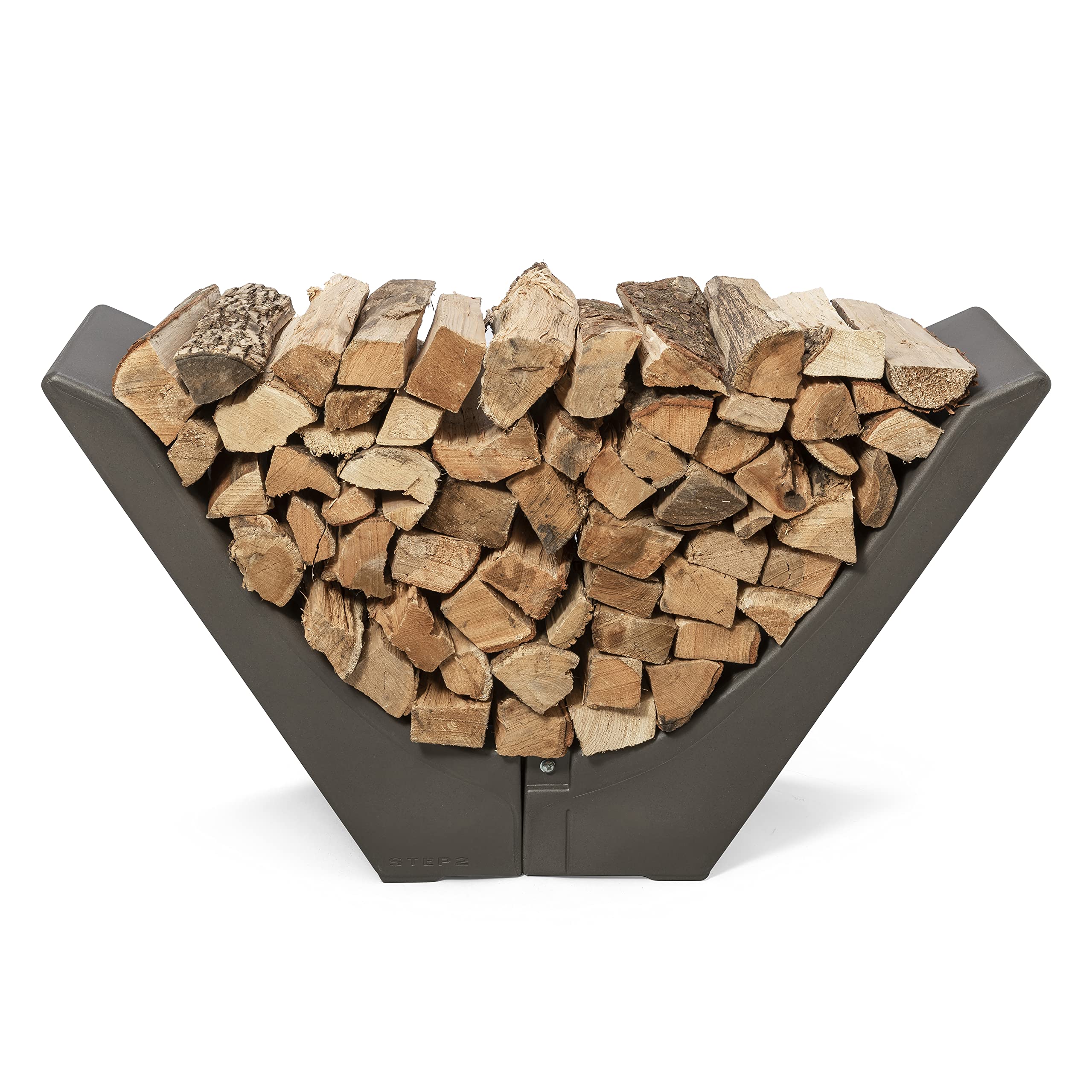 Step2 Longhorn Firewood Rack ?Çô Firewood Nest ?Çô Log Holder for Outdoor or Indoor Use ?Çô Ideal and Elegant Wood Storage Solution for Fire Pits, Fireplaces, Wood Burning Stoves, and More ?Çô Easy Assembly