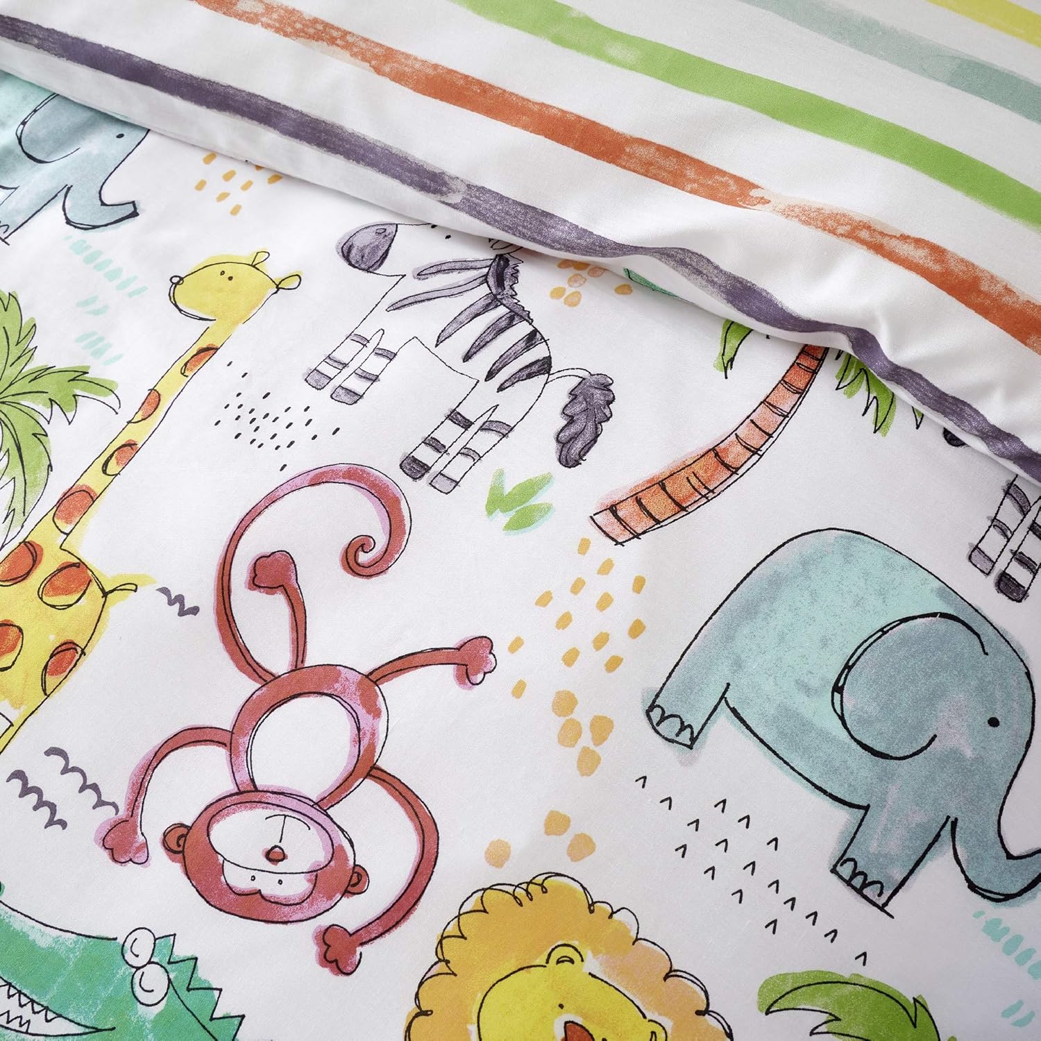 Aazon.co: Happy Linen Copany Childrens Boys Girls Far Anials