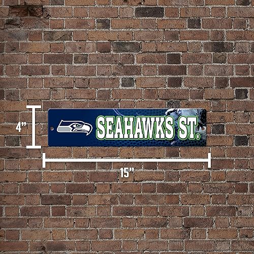Miniatura 18 de Rico Industries All Sports Champions Plastic 4" x 16" Street Sign