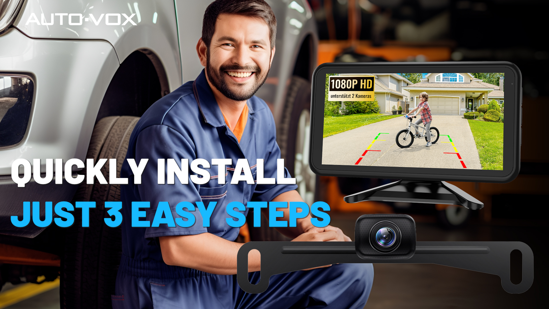 Amazon.com: AUTO-VOX Wireless Backup Camera for Car Easy Install
