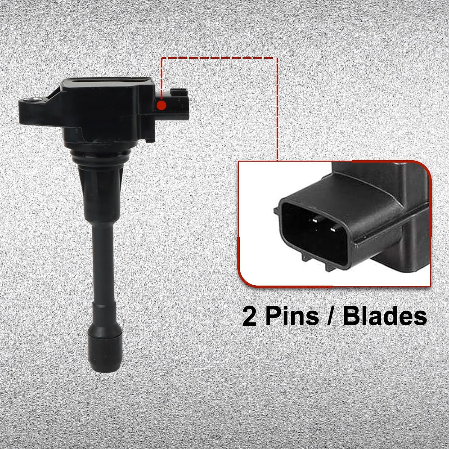 4pcs UF-549 Ignition Coils Pack + 4pcs 9029 Iridium Spark Plugs for Nissan Altima Frontier NV200 Rogue Sentra Versa Cube 1.6L 1.8L 2.0L 2.4L 2.5L 2005-2021 Spark Plugs and Coil Packs Kit