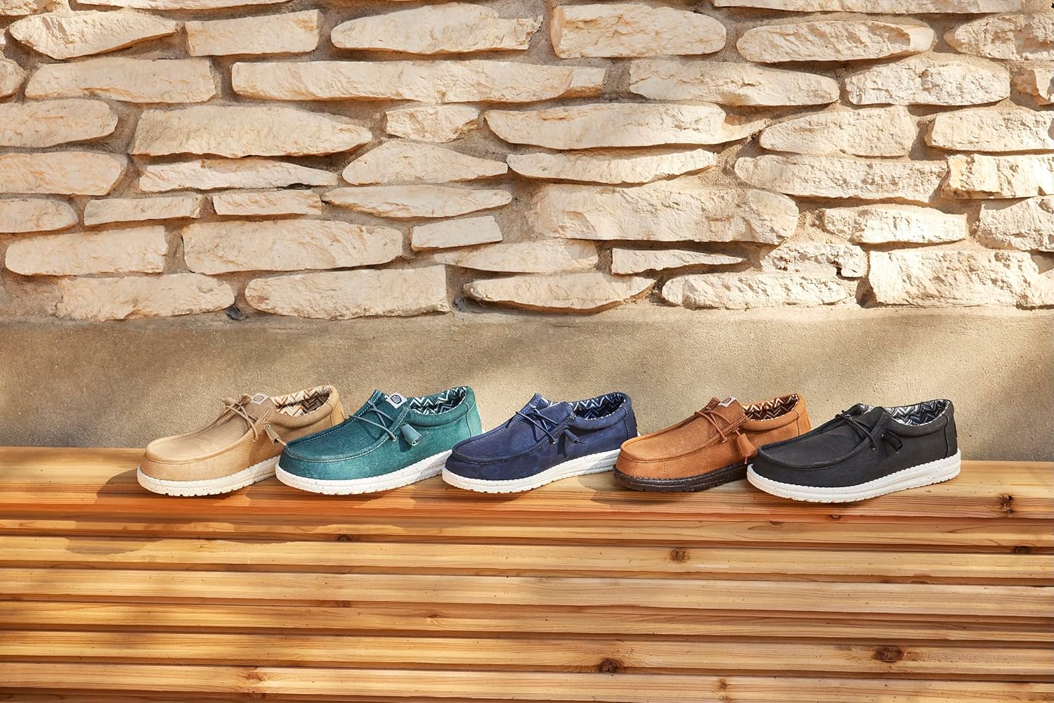 HEYDUDE Mens Wally Stretch Canvas - Image 7