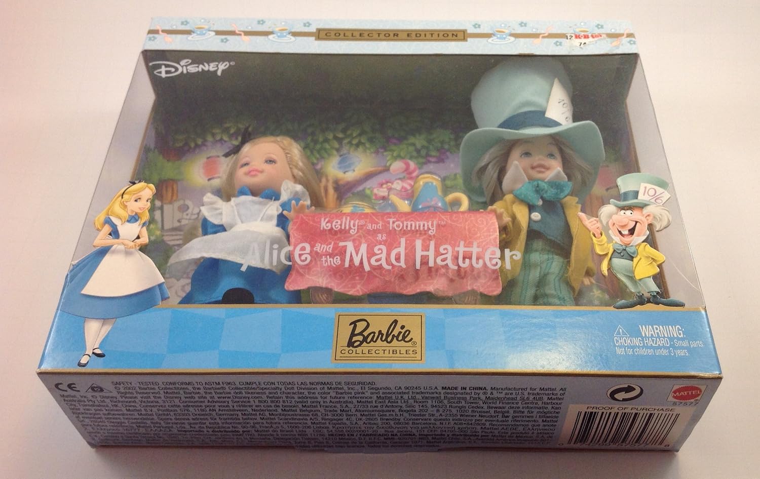 Barbie Kelly and Tommy as Alice and the Mad Hatter