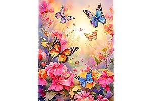 Croshom's Butterfly Diamond Painting Canvas