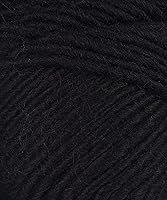 Vista 8 de Brown Sheep - Lambs Pride - Hilo de tejer voluminoso - Franela azul (# 82)