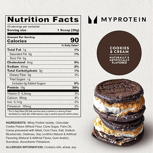 Vista 30 de Myprotein Impac - aislado de proteína de suero, 1