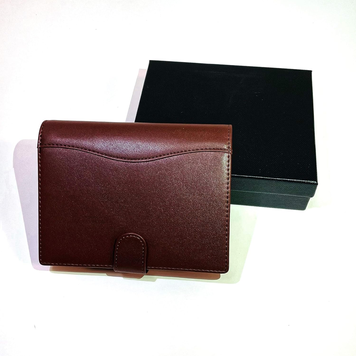 Playing Card Case - Fits Two Decks - Vegan Leather - Space for Pen and Notepad - Poker Case - Image 4
