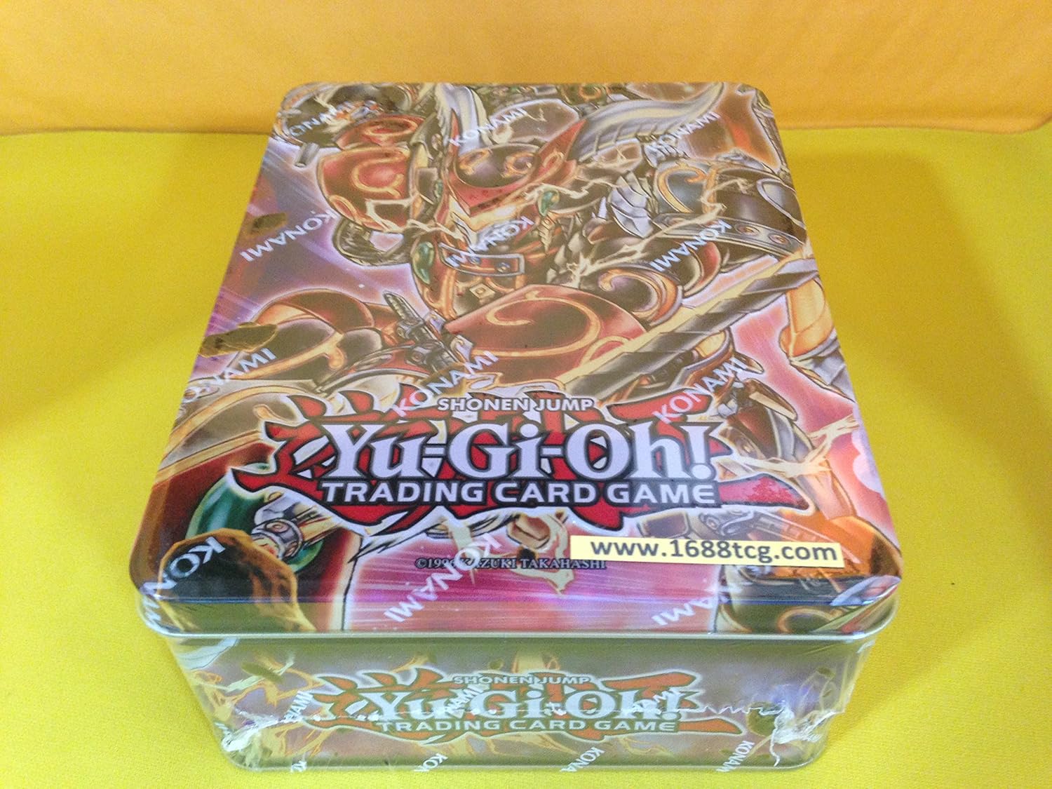 Yugioh 2014 Mega Tin BUJINTEI SUSANOWO w/ 3 mega-Packs & 3 foil Variant