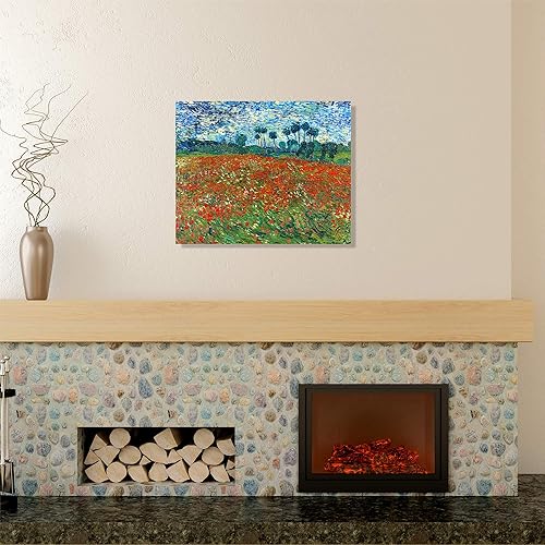 Miniatura 153 de A&T ARTWORK The Starry Night de Vincent Van Gogh. Tamaño del marco: 36 x 30 pulgadas, tamaño de la imagen: 30 x 24 pulgadas, reproducciones clásicas