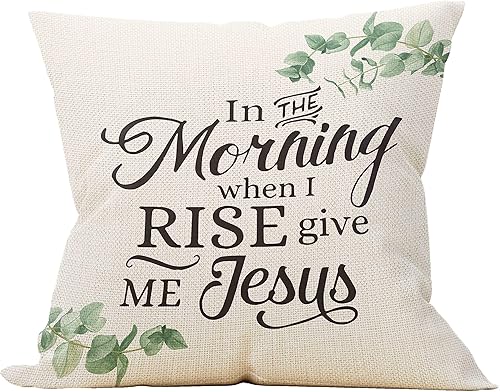 Miniatura 9 de Living Life Somewhere Between Jesus Take the Wheel I Wish a Heifer Would - Funda de almohada con citas inspiradoras, regalos para amantes de las